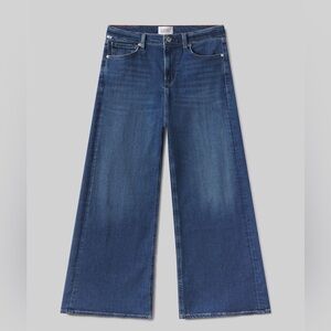 Citizens Of Humanity Lyra Long Wide Leg Jean Amber